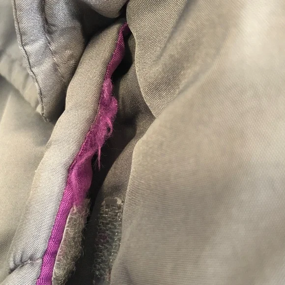 London Fog Gray Kids Puffer Jacket with Faux Fur Hood - Picture 9 of 10